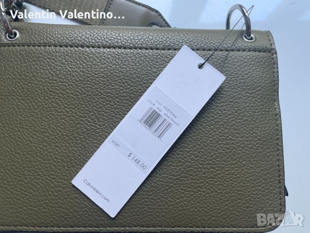 Нова: Дамска чанта Calvin Klein, снимка 5 - Чанти - 46602554