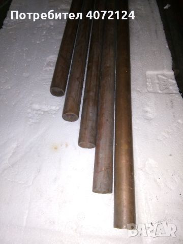 Нови медни тръби на пръти 3м /ф16х2мм/ – 12 броя, снимка 1 - Строителни материали - 45370606