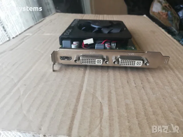 Видео карта NVidia GeForce Evga GT730 HDMI 1024MB GDDR3 128bit PCI-E , снимка 2 - Видеокарти - 47828045