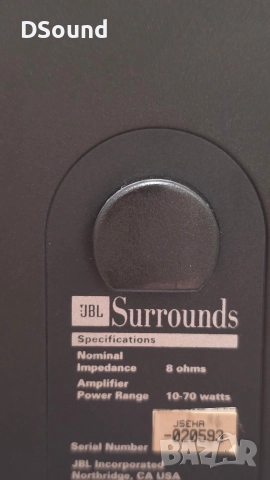 JBL Surround система MADE IN U.S.A.със сферични колони – Перфектно състояние, снимка 9 - Тонколони - 52988637