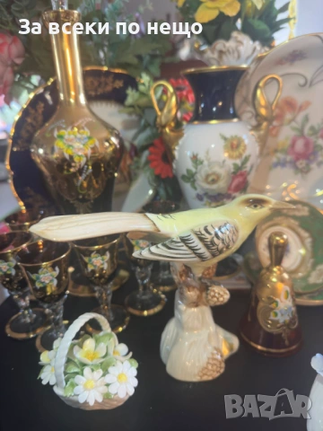 Royal Dux Czechoslovakia Circa 1955 - прекрасна птица изработена с много класа и стил Код P1894, снимка 11 - Декорация за дома - 53332271