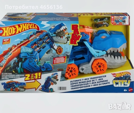 Hot wheels T-rex car track писта за коли Т-рекс, снимка 6 - Коли, камиони, мотори, писти - 52742561