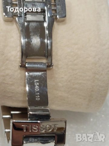 Дамски часовник Tissot с 10 диаманта и седефен циферблат,машина кварц, снимка 10 - Дамски - 52807085