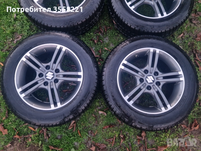 Лети джанти с гуми  Сузуки 5х114.3, снимка 2 - Гуми и джанти - 52806020