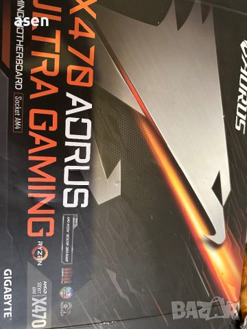 Дънна платка GIGABYTE X470 AORUS ULTRA GAMING Socket AM4, RGB, снимка 3 - Дънни платки - 39106727