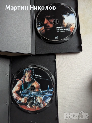 Лот от 5 филма на DVD със Силвестър Сталоун, снимка 2 - Екшън - 53712854