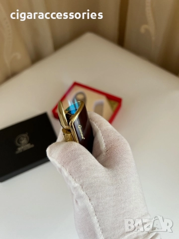 Подаръчен комплект Guevara – аксесоари за пури (запалка + ножица), снимка 2 - Запалки - 52917805