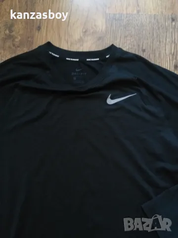 Nike Element Top - страхотна мъжка блуза КАТО НОВА Л , снимка 1 - Блузи - 47669397