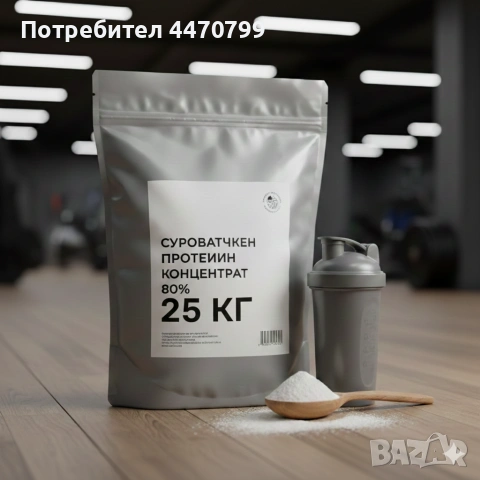 80% Суроватъчен протеин концентрат Nutri Whey 800F (25кг) – Произход Холандия