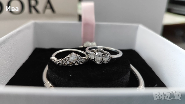 Pandora гривна, талисмани и пръстени, снимка 8 - Гривни - 52111437