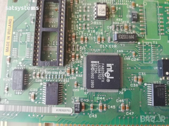 Intel Pro FA82595TX 10Mbps Network Adapter Card 16-bit ISA, снимка 8 - Мрежови адаптери - 46409343