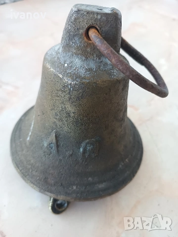 Голяма бронзова камбана, снимка 9 - Антикварни и старинни предмети - 53593370