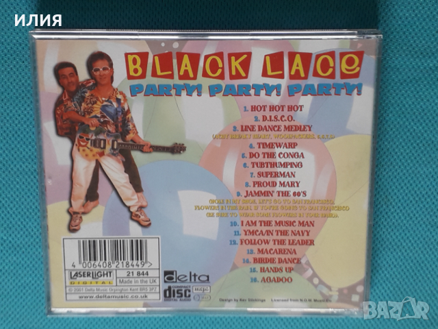 Black Lace – 2001 - Party! Party! Party!(Compilation)(Disco,Pop), снимка 6 - CD дискове - 45033440