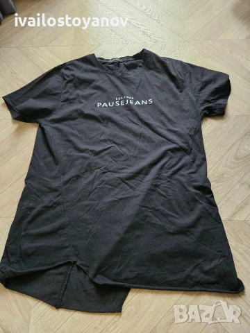 мъжки тениски комплект  L и XL Boss, Pause, Zara, Bershka, снимка 4 - Тениски - 53063698