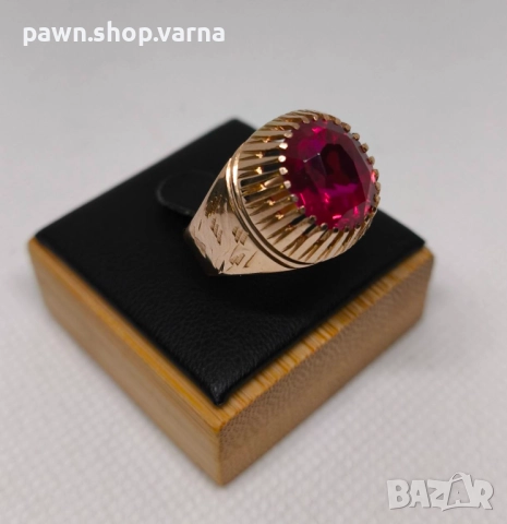 Винтидж златен пръстен – съветско злато, 583