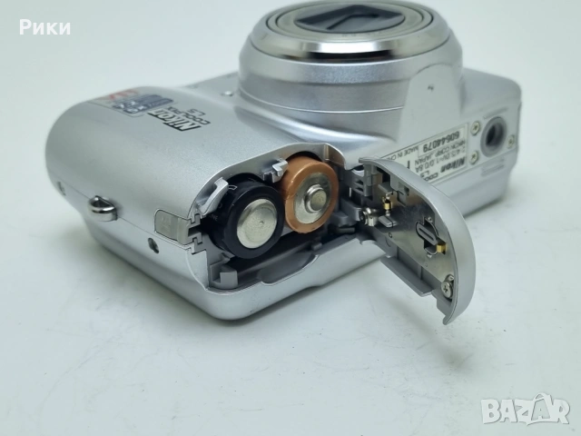 Nikon COOLPIX L5 7.2MP Digital Camera - Silver, снимка 11 - Фотоапарати - 53804821