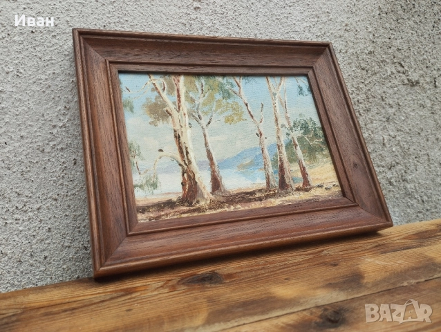 малка маслена картина 