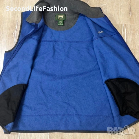 Мъжки поларен елек Cabela's Stillwater Supply Co. размер M син, снимка 4 - Якета - 53274704