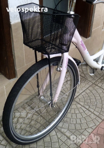 Мустанг Розово ! 24 цола капли ! Холандия ! Елегантен велосипед!, снимка 3 - Велосипеди - 54204925
