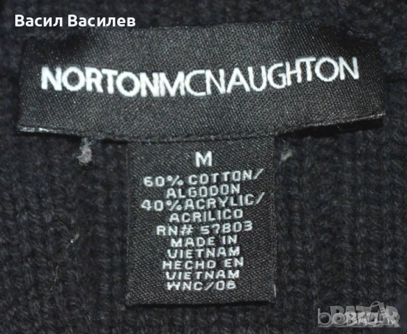 Norton Mcnaughton дамски пуловер блуза поло, снимка 4 - Блузи с дълъг ръкав и пуловери - 51934901