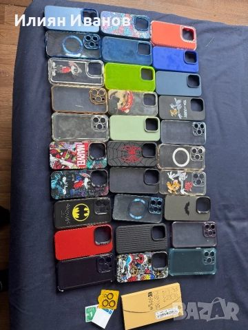 сет от кейсове и протектор за айфон 15 про, снимка 2 - Калъфи, кейсове - 52380319