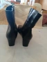 Черни ботушки NINE WEST естествена кожа н,41, снимка 4