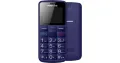 Panasonic KX-TU110EXC Мобилен телефон 1.77 Dual SIM, български език, син , снимка 1