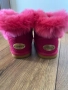 Цикламени пухени боти, снимка 3