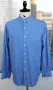 Gant Men`s Blue Mini Rhombus Print Long Sleeve Casual Shirt Size L 41/42 16.5, снимка 1