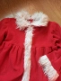 Коледна рокличка 122/128, полар, снимка 4