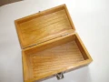 Страхотна дървена кутия ковчеже , снимка 6