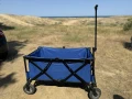 Количка за багаж , плаж, къмпинг, риболов, снимка 1