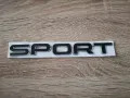 черна емблема Sport за Range Rover нов стил, снимка 1