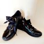 Спортни обувки в черно, снимка 1 - Дамски ежедневни обувки - 45466908