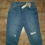 р-р uk14/eur42 M&S Womens Short The Mom Jeans Blue, снимка 1