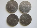 4х 5 Австрийски шилинга - 1970, 1974, 1980, 1982, снимка 2