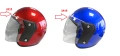 Каска за Мотор/Скутер/АТВ Червена/Синя, снимка 1