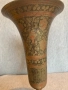  Голяма месингова ваза  , снимка 2