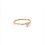 Златен дамски пръстен 1,02гр. размер:56 14кр. проба:585 модел:20061-1, снимка 3