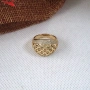 Пръстен с 14К златно покритие 224853, снимка 1