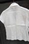 Блуза H&M, 100% лен и шевица, бяла, снимка 12