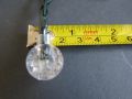 ZeMu Соларни светлини 12 м 100 светодиода водоустойчиви кристални топки за декорация, топло бяло, снимка 2