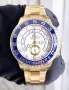 Мъжки луксозен часовник Rolex Yacht-Master II 18ct Yellow Gold  Mercedes 44 Regatta, снимка 1