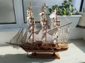 Декоративен ветроходен кораб. Произход Германия. , снимка 1