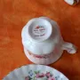 Двойни порцеланови сетове с цветя, снимка 5