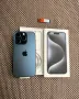 НОВ! 1000Gb/*ЛИЗИНГ*/ iPhone 15 Pro / Blue Titanium /Айфон, снимка 1