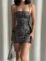 Дамска рокля с пайети, снимка 3
