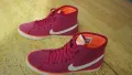 Дамски розови кецове NIKE PRIMO COURT MID SUEDE р-р 38,5, снимка 7