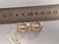 Златни обеци 2,74гр., снимка 2