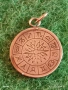 Сребърен медальон Зодиакален амулет подходящ аксесоар за ежедневието 12293, снимка 1
